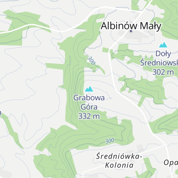 Map of Grabowa Góra