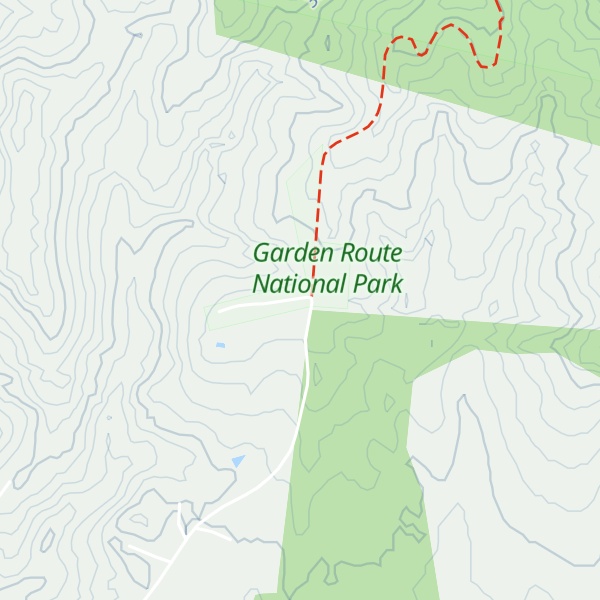 Map of Beervlei Hut