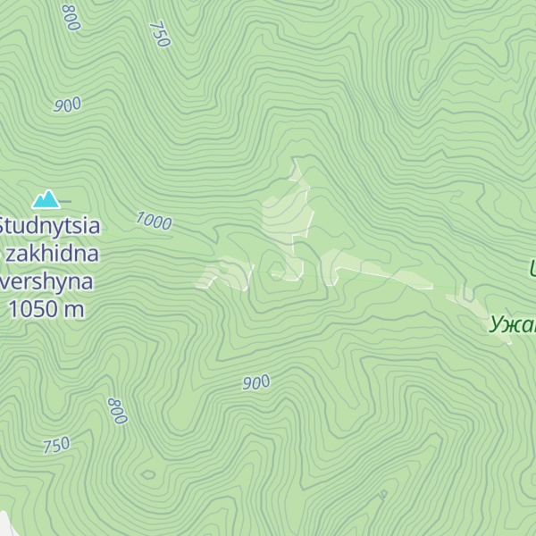Map of Studnytsia