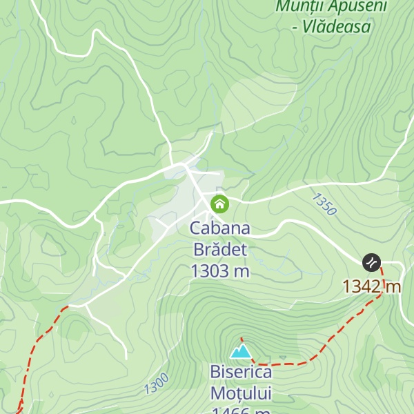 Map of Cabana Padiș