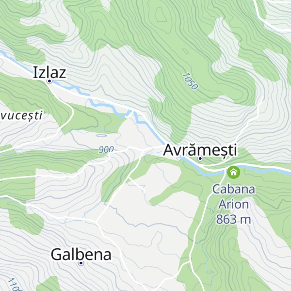 Map of Cabana Luca & Cata