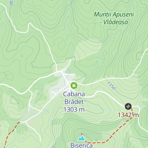 Map of Cabana Popas Turistic
