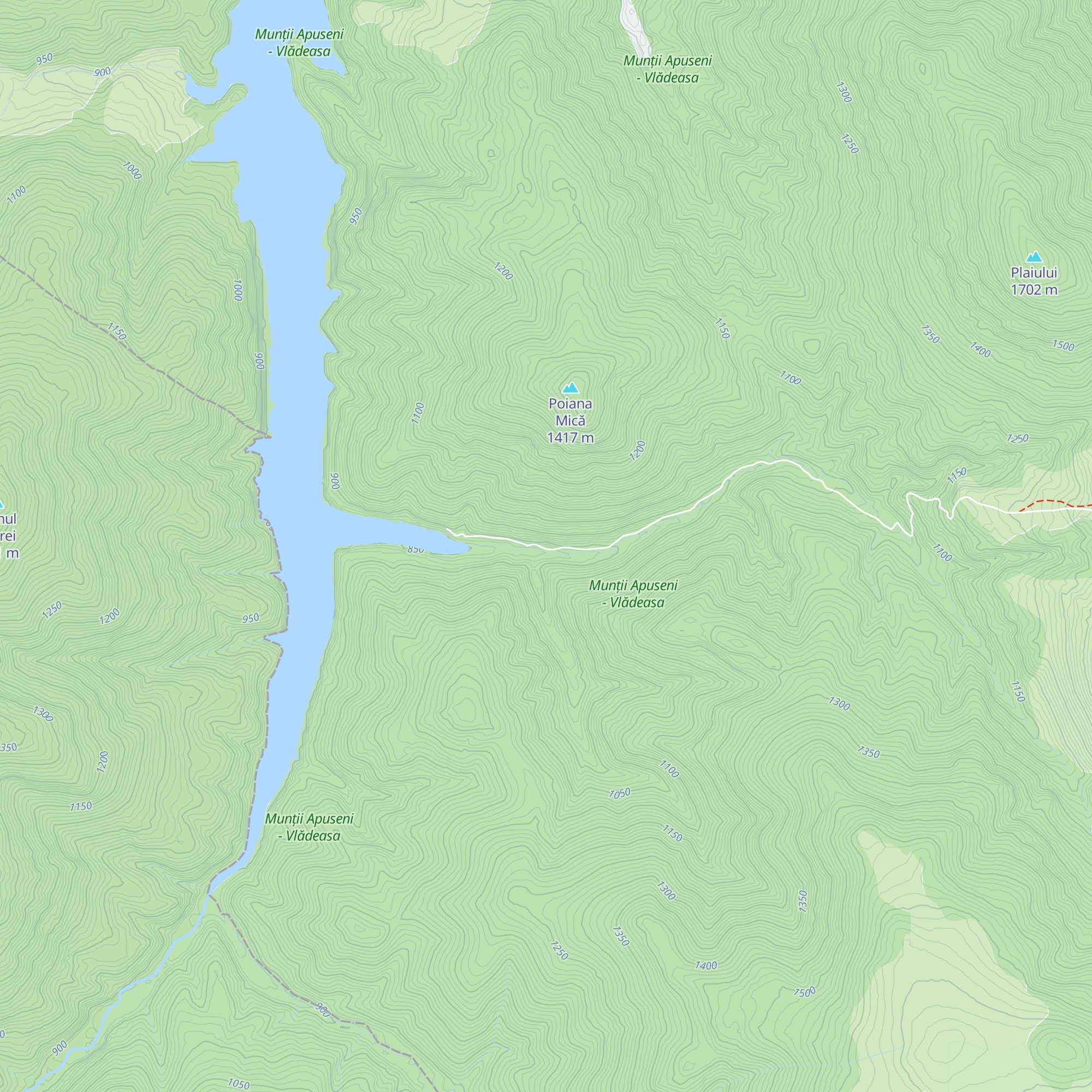 Cabana Gura Zârnii map
