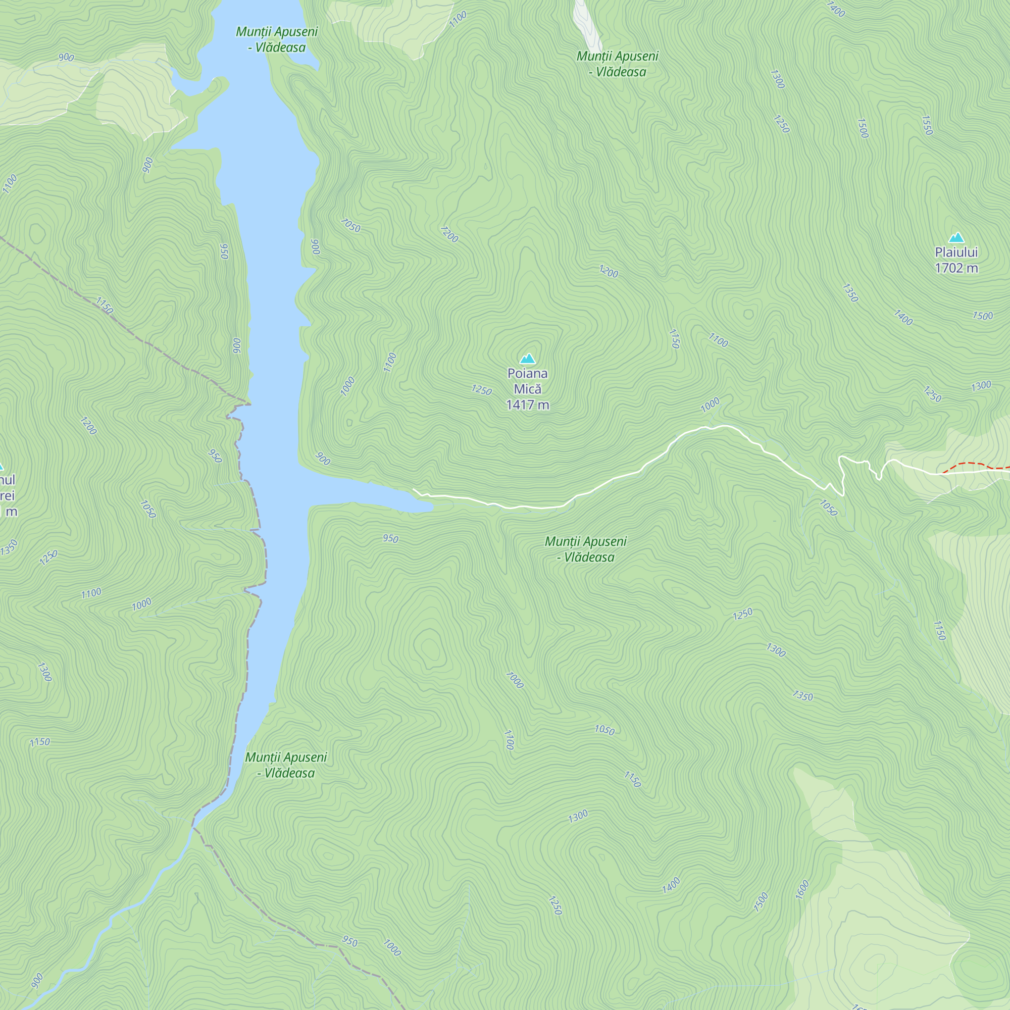 Cabana Gura Zârnii map