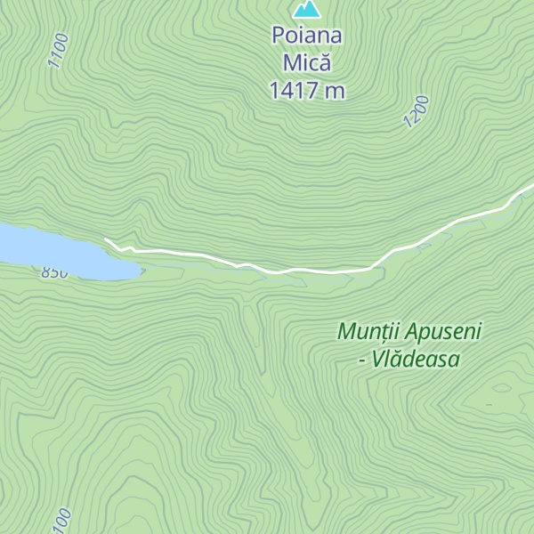 Map of Cabana Gura Zârnii