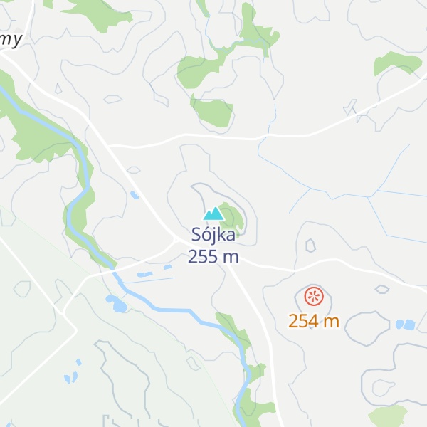 Map of Sójka