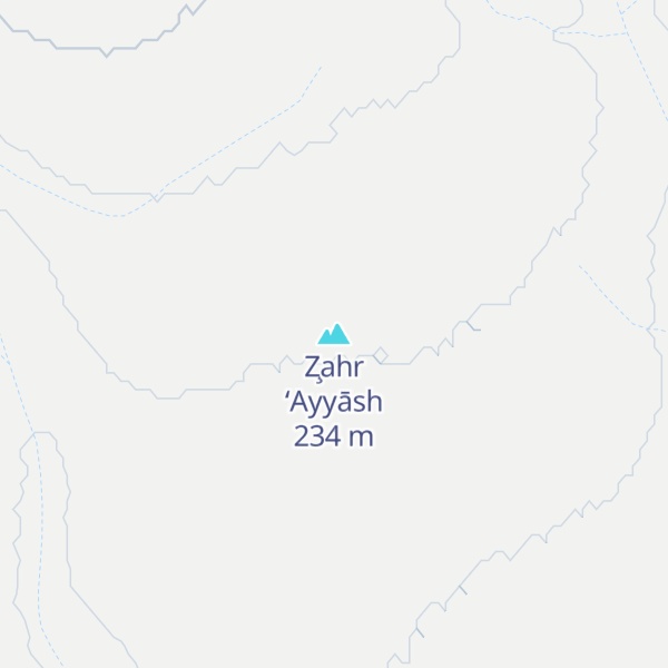 Map of Z̧ahr ‘Ayyāsh