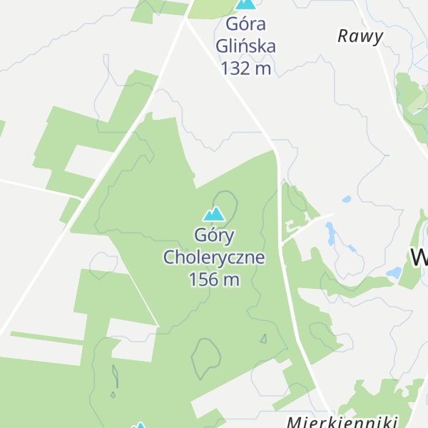 Map of Góry Choleryczne