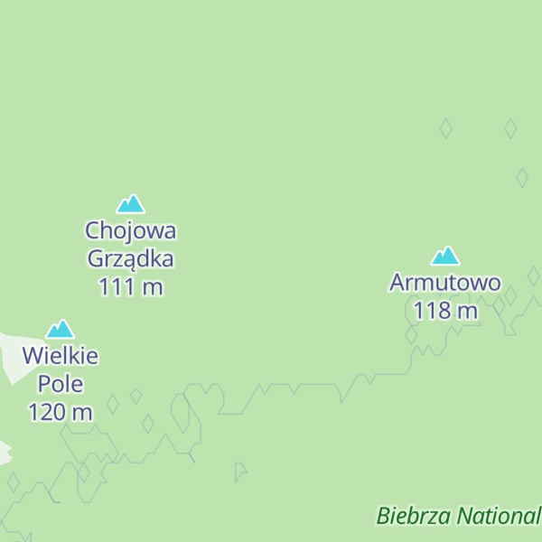 Map of Góry Długie