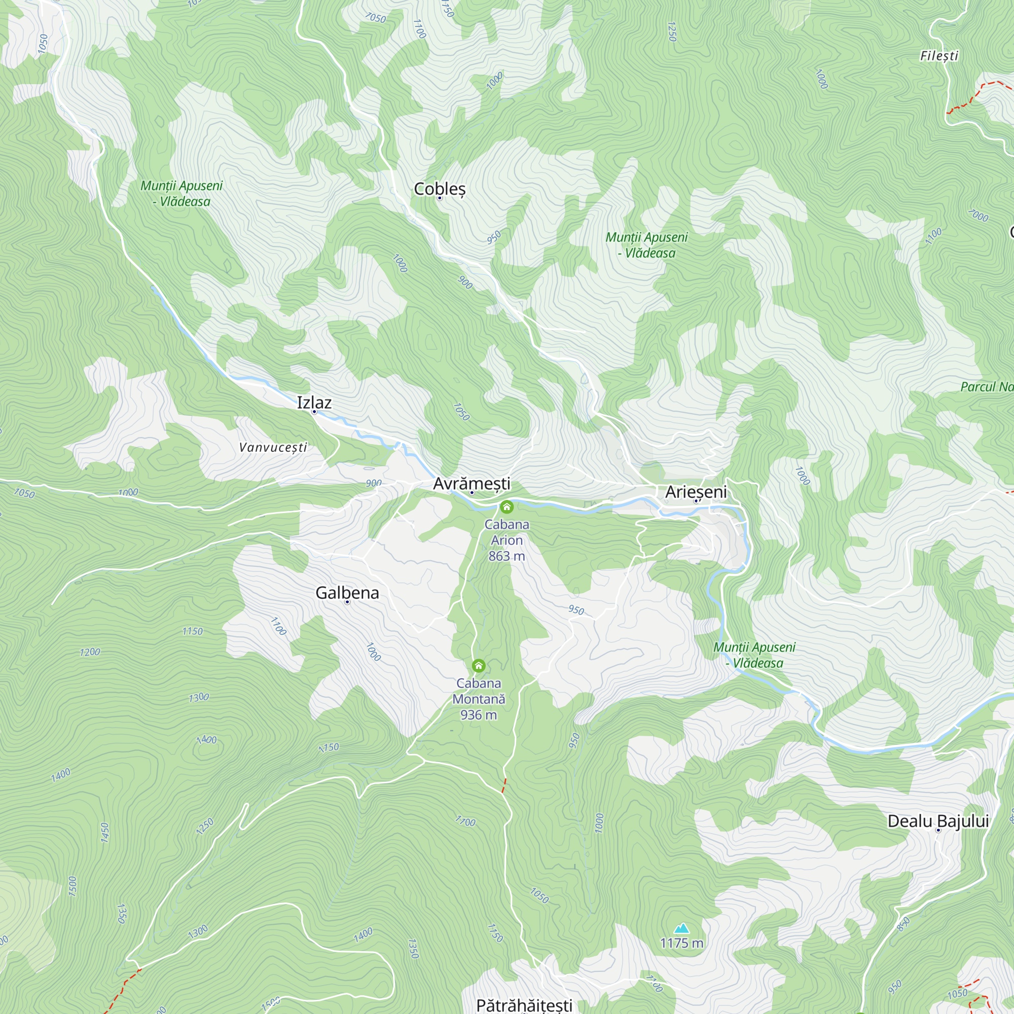 Cabana Arion map