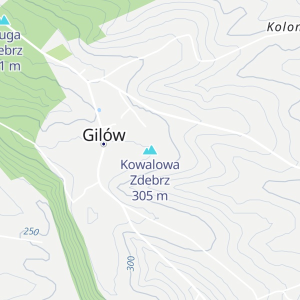 Map of Kowalowa Zdebrz