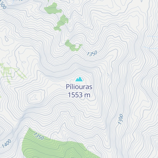 Map of Píliouras
