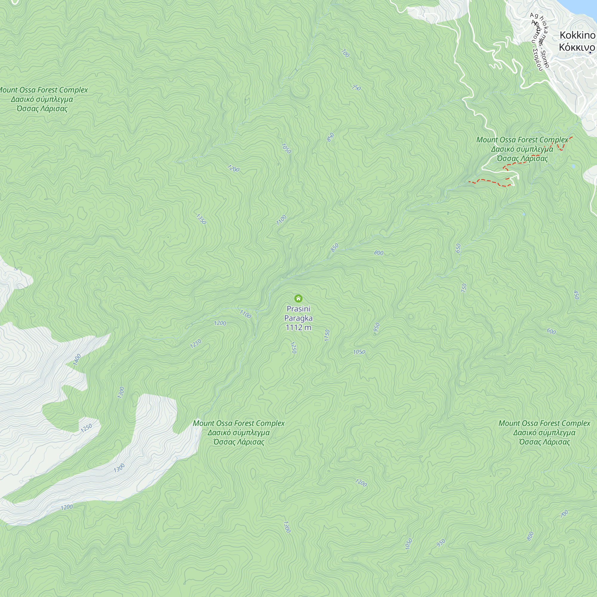 Prasini Paragka map