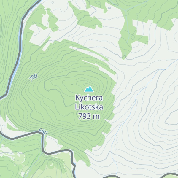 Map of Kychera Likotska