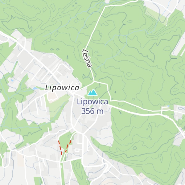 Map of Lipowica