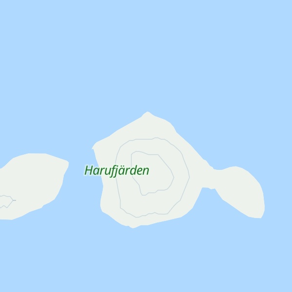 Map of Stora Hindersöharun