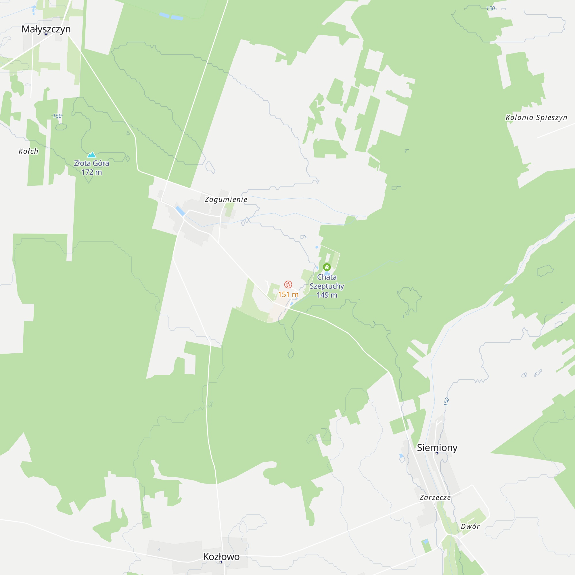 Chata chaziaja map