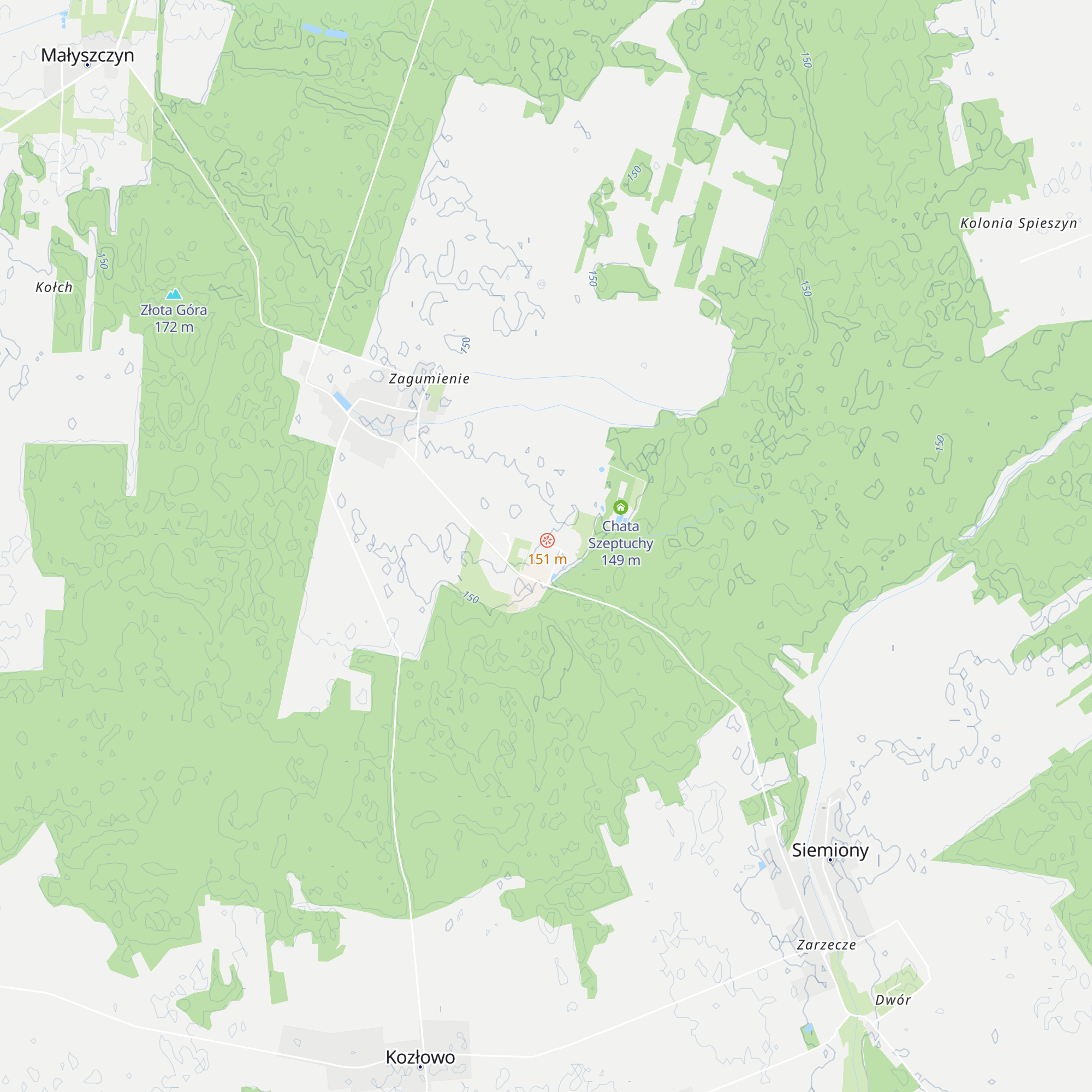 Chata chaziaja map