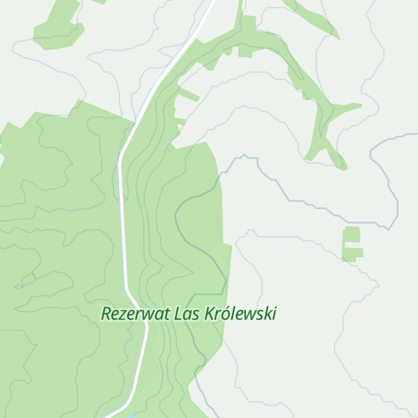 Map of Łysa Góra