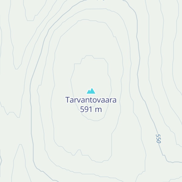 Map of Tarvantovaara