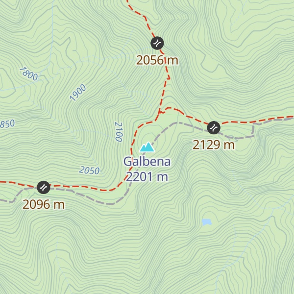 Map of Galbena