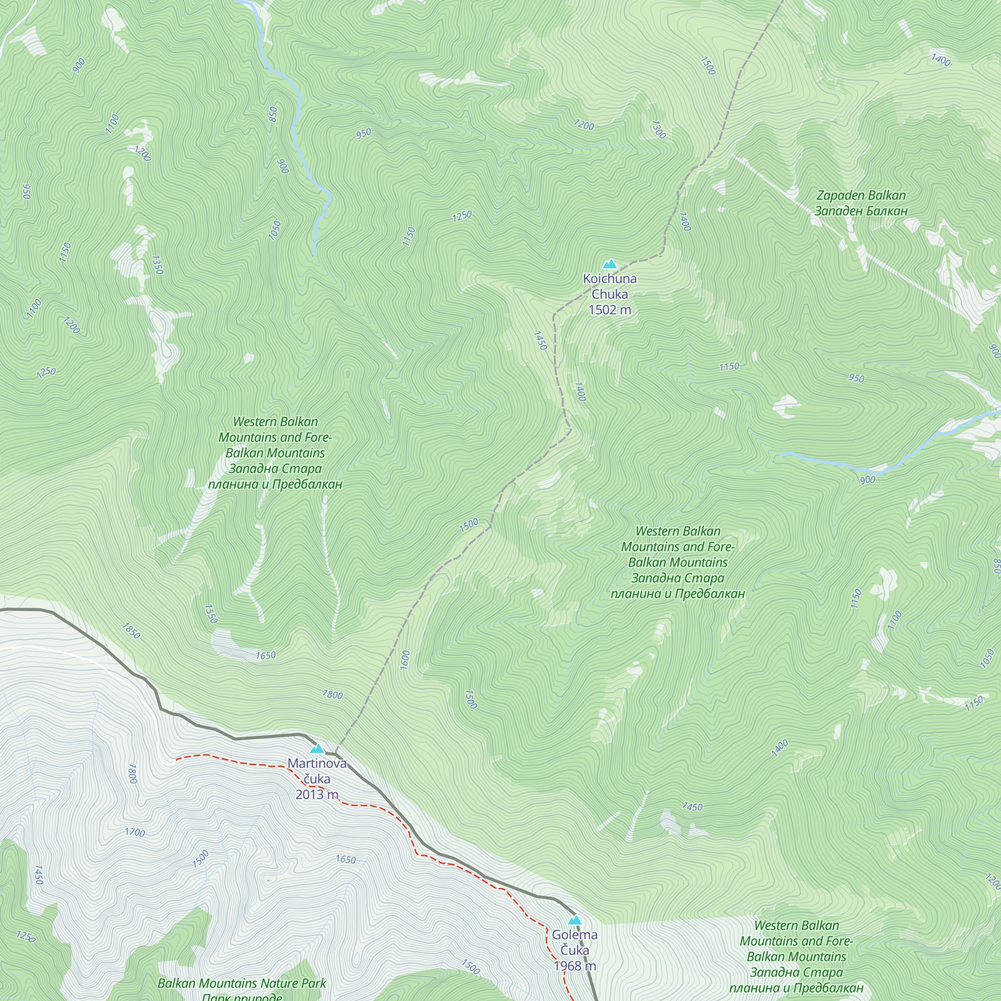 Z. Martinica map