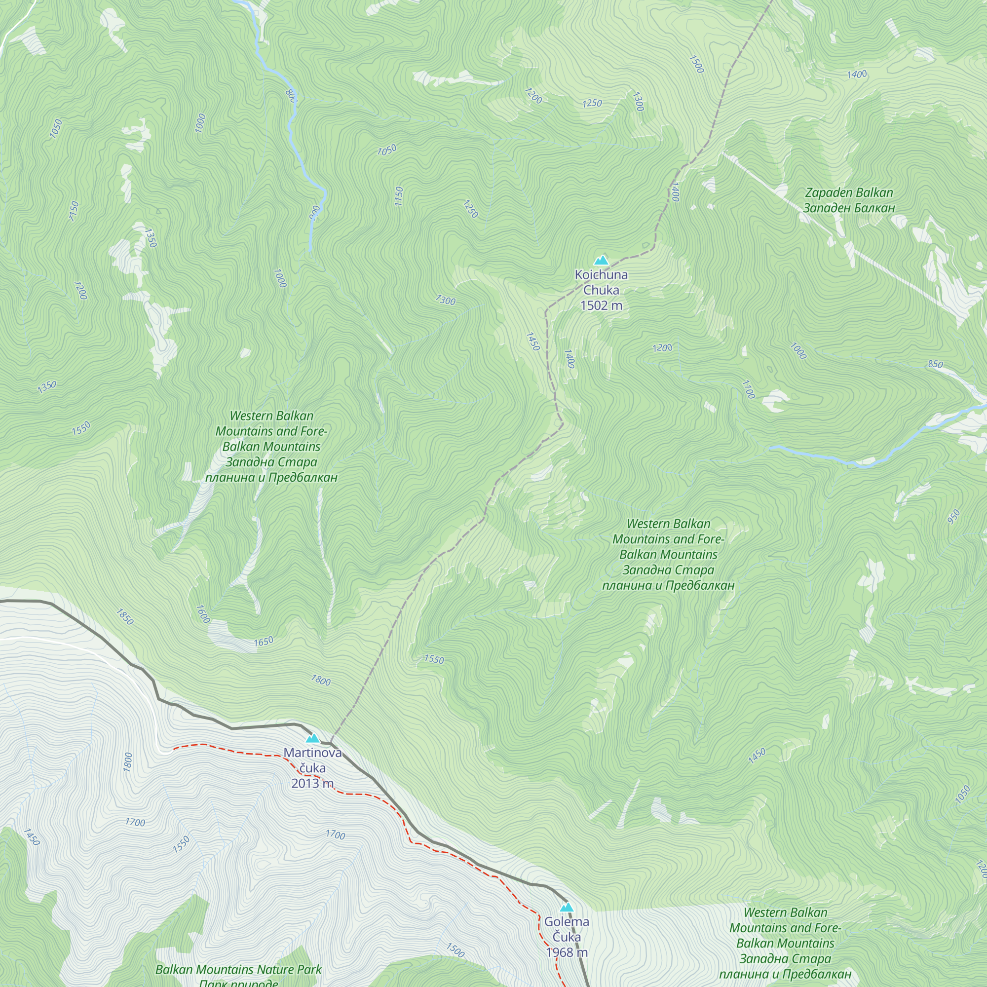 Z. Martinica map