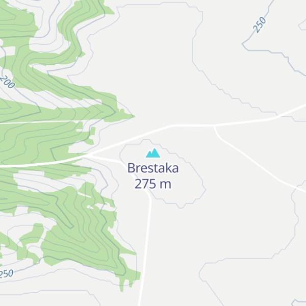 Map of Brestaka