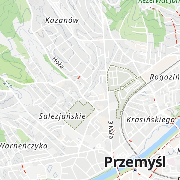 Map of Schronisko Młodzieżowe PTSM "Matecznik"