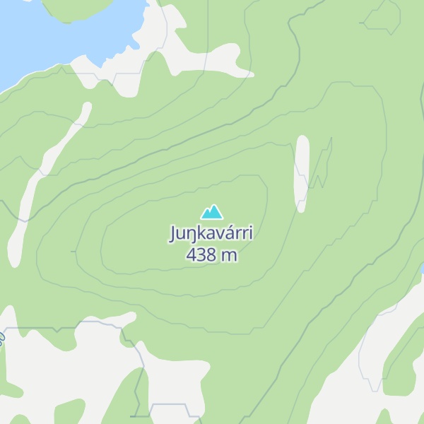 Map of Juŋkavárri