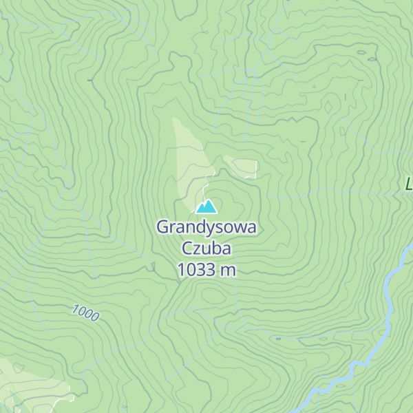 Map of Grandysowa Czuba