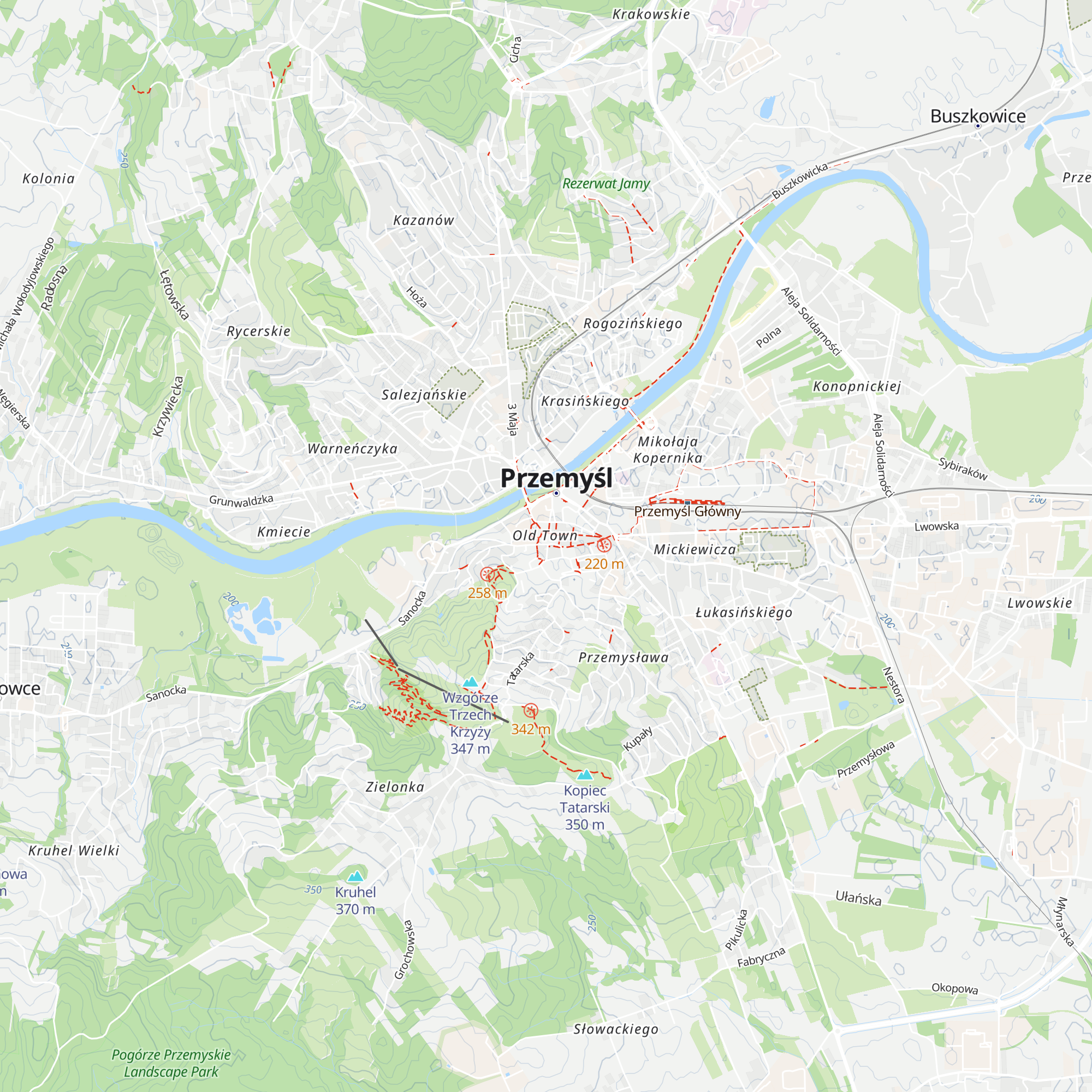 Tourist Information map