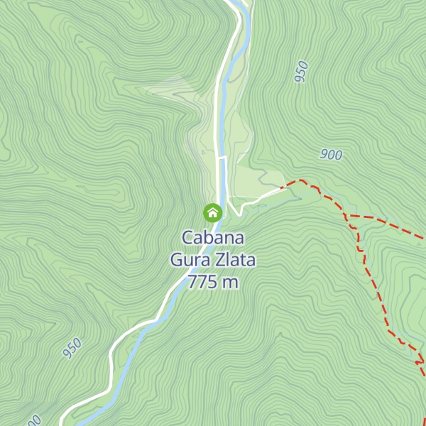 Map of Cabana Gura Zlata