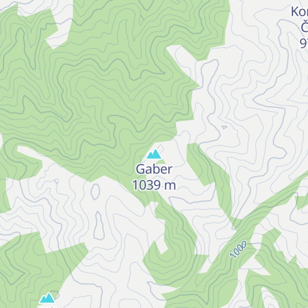 Map of Gaber