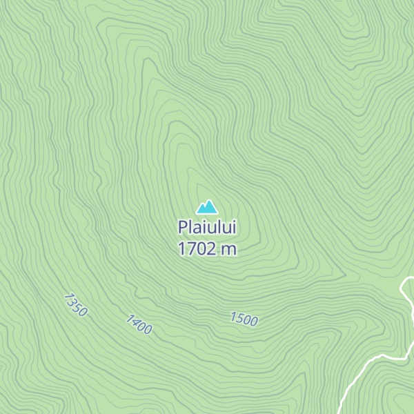 Map of Plaiului