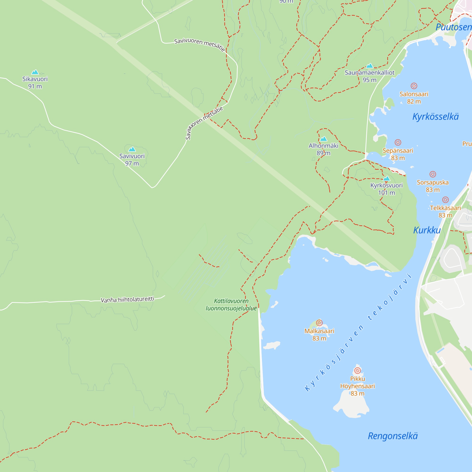 Latukammi map