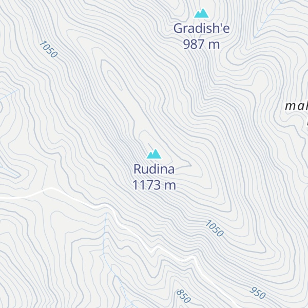 Map of Rudina