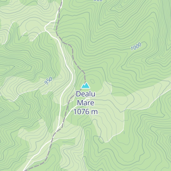 Map of Dealu Mare