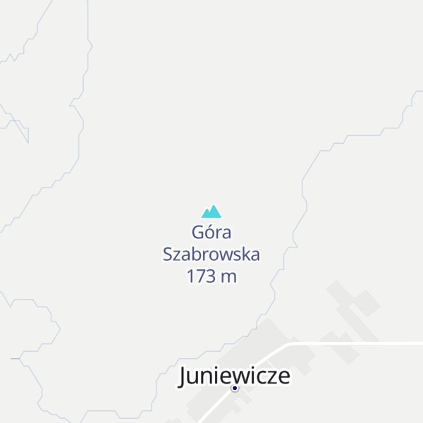 Map of Góra Szabrowska