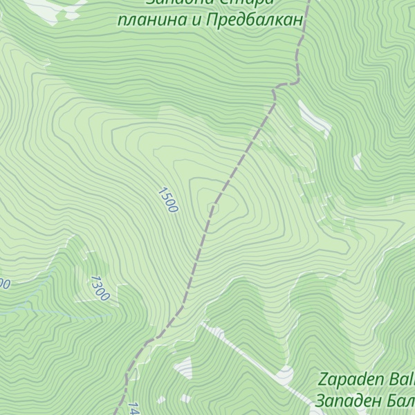 Map of Gorno Yazovo(zabrc)
