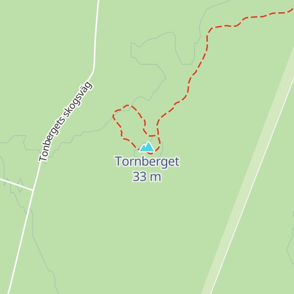 Map of Tornberget