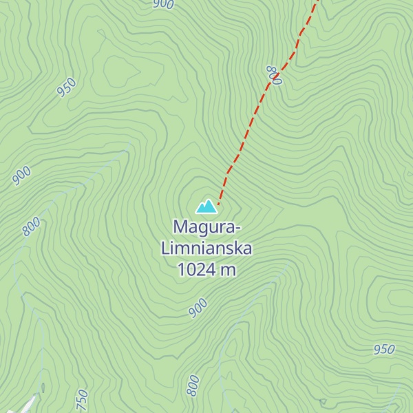 Map of Magura-Limnianska