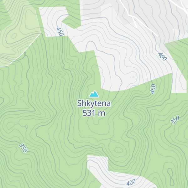 Map of Shkytena