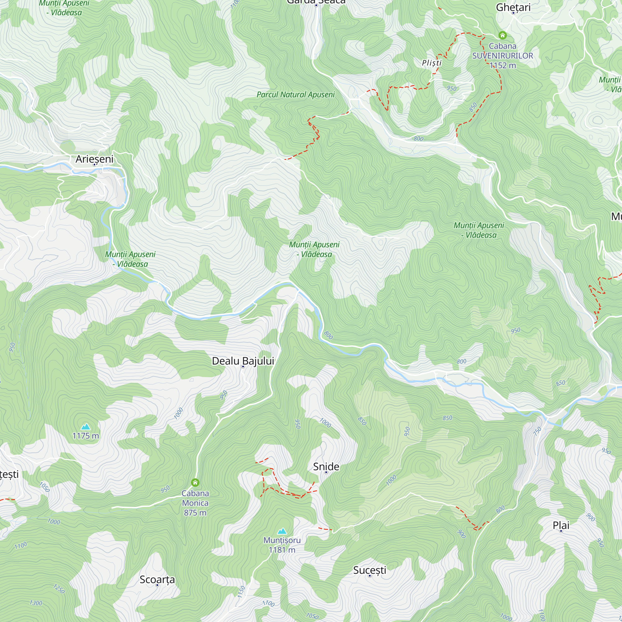 Cabana Ancuța map