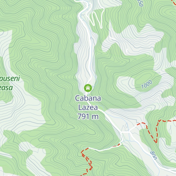 Map of Cabana Lazea