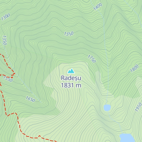 Map of Radeșu
