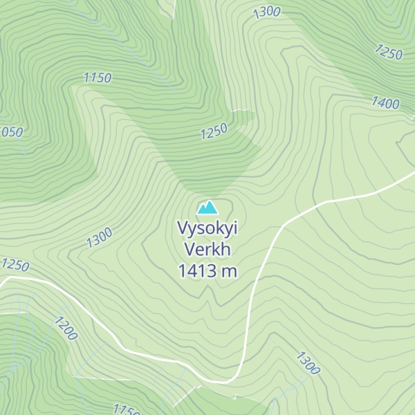 Map of Vysokyi Verkh
