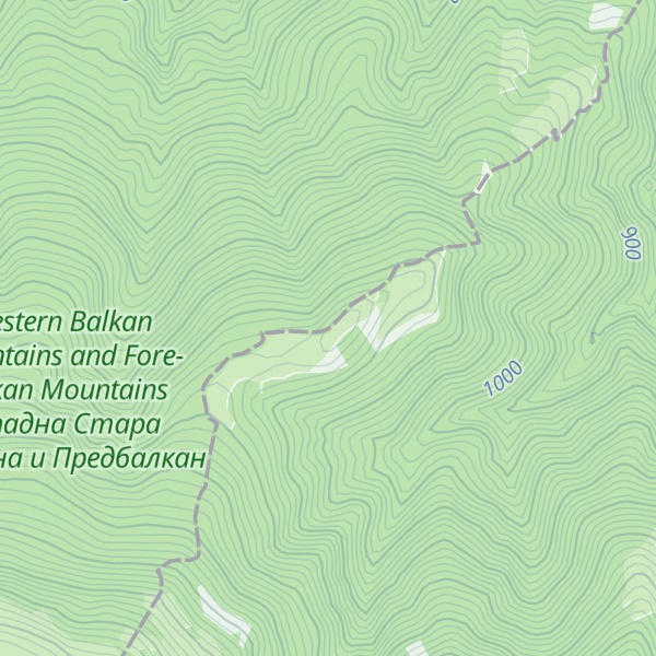 Map of Sredno Yazovo