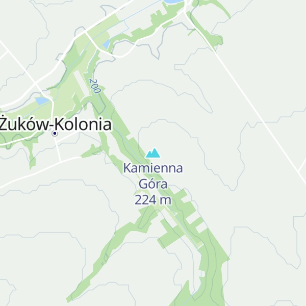 Map of Kamienna Góra