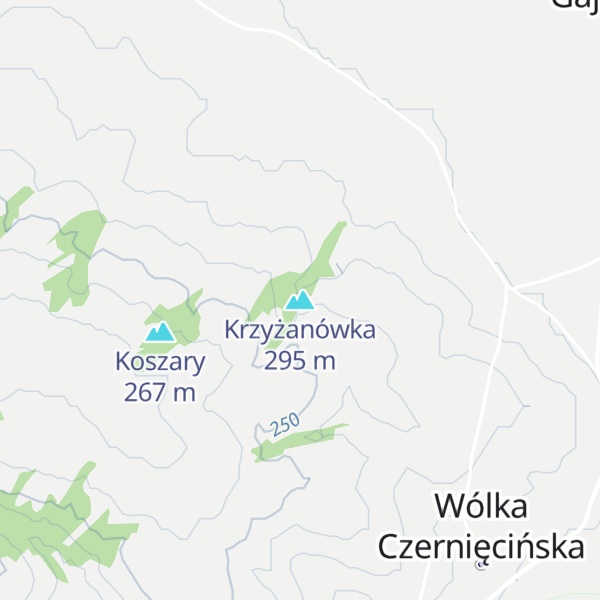Map of Krzyżanówka